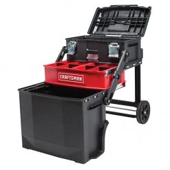 CRAFTSMAN Station de travail multiniveau, 1 tiroir, noir et rouge 7 CRAFTSMAN Station de travail multiniveau, 1 tiroir, noir et rouge -CRAFTSMAN Soldes Magasin 00276519c L
