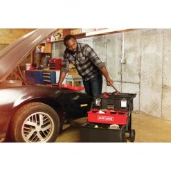 CRAFTSMAN Station de travail multiniveau, 1 tiroir, noir et rouge 8 CRAFTSMAN Station de travail multiniveau, 1 tiroir, noir et rouge -CRAFTSMAN Soldes Magasin 00276519d L