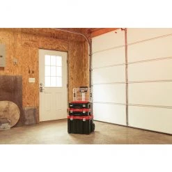 CRAFTSMAN Tour de rangement portative, 3 coffres, rouge et noir -CRAFTSMAN Soldes Magasin 00276521d L