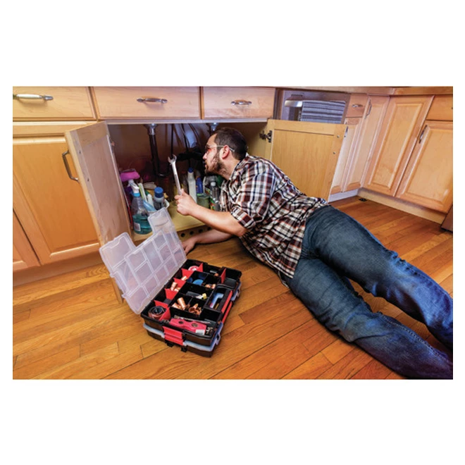 CRAFTSMAN Ensemble de 2 organisateurs personnalisables, rouge 3 CRAFTSMAN Ensemble de 2 organisateurs personnalisables, rouge – Image 3