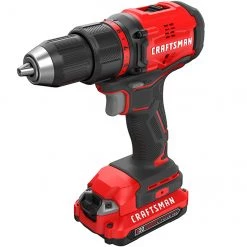 Ensemble de perceuse sans fil de 1/2 po V20 de Craftsman, 1900 tr/min, moteur sans balais, éclairage DEL, deux vitesses -CRAFTSMAN Soldes Magasin 00276543d L