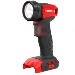 CRAFTSMAN Lumière de travail, 20 V, DEL, rouge et noir