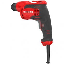 Perceuse à fil mandrin sans clé 3/8 po de Craftsman, moteur 7 A, 2500 tr/min, gâchette verrouillable 9 Perceuse à fil mandrin sans clé 3/8 po de Craftsman, moteur 7 A, 2500 tr/min, gâchette verrouillable -CRAFTSMAN Soldes Magasin 00276555e L