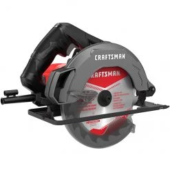 Scie circulaire filaire Craftsman, 7 1/4 po, moteur de 13 A, 5300 tr/min, capacité de coupe de 2 1/2 po