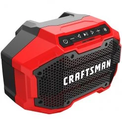 Haut-parleur de chantier Craftsman 20 V, Bluetooth, haut-parleur de 3 pouces, port USB, sans fil -CRAFTSMAN Soldes Magasin 00276571c L