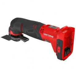 Outil oscillant sans fil 20 V Craftsman, 18 000 OPM, lumière DEL, vitesse variable, outil seul (sans batterie) -CRAFTSMAN Soldes Magasin 00276579e L
