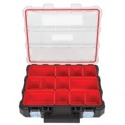 CRAFTSMAN Coffre de rangement à compartiments XL Pro, rouge et noir -CRAFTSMAN Soldes Magasin 00276584c L