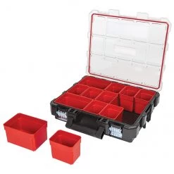 CRAFTSMAN Coffre de rangement à compartiments XL Pro, rouge et noir -CRAFTSMAN Soldes Magasin 00276584d L
