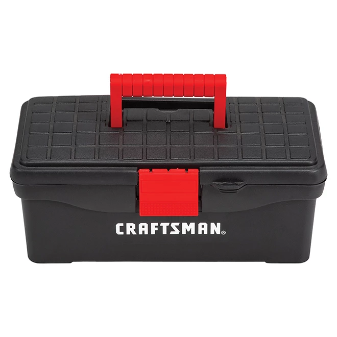 CRAFTSMAN Coffre à outils classique, 13", noir et rouge 1 CRAFTSMAN Coffre à outils classique, 13", noir et rouge