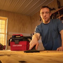 CRAFTSMAN Aspirateur sans fil 20V MAX, sec et humide, 7,5 l, rouge/noir, outil seul (sans batterie) -CRAFTSMAN Soldes Magasin 00276602d L