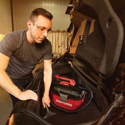 CRAFTSMAN Aspirateur sans fil 20V MAX, sec et humide, 7,5 l, rouge/noir, outil seul (sans batterie) -CRAFTSMAN Soldes Magasin 00276602e L