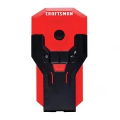 CRAFTSMAN Détecteur de montants, profondeur de 1 1/2", rouge et noir
