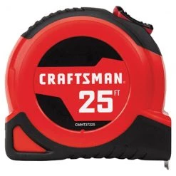 CRAFTSMAN Ruban à mesurer autobloquant, 1" x 25'