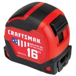 CRAFTSMAN Ruban à mesurer PRO-11, 1,25'' X 16', rouge et noir -CRAFTSMAN Soldes Magasin 00276609c L