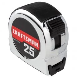 CRAFTSMAN Ruban à mesurer classique, 1'' x 125', chrome -CRAFTSMAN Soldes Magasin 00276611c L