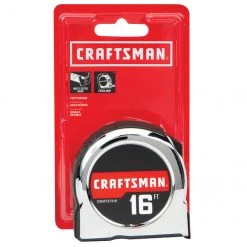 CRAFTSMAN Ruban à mesurer classique, 1'' x 16', chrome -CRAFTSMAN Soldes Magasin 00276614d L