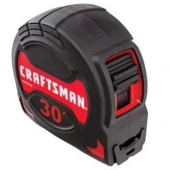 CRAFTSMAN Ruban à mesurer PRO-10, 1,25'' X 30', noir et rouge -CRAFTSMAN Soldes Magasin 00276620c L