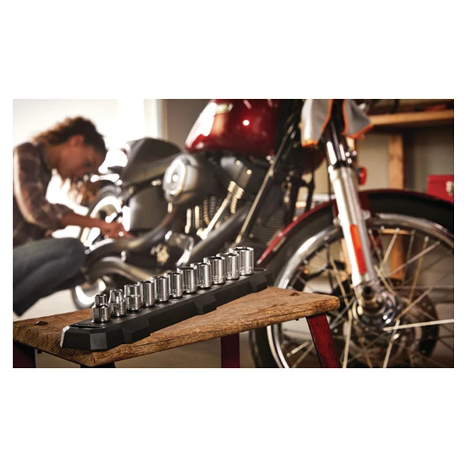 CRAFTSMAN Ensemble de douilles régulières, 3/8", SAE, 11 pièces 3 CRAFTSMAN Ensemble de douilles régulières, 3/8", SAE, 11 pièces – Image 3