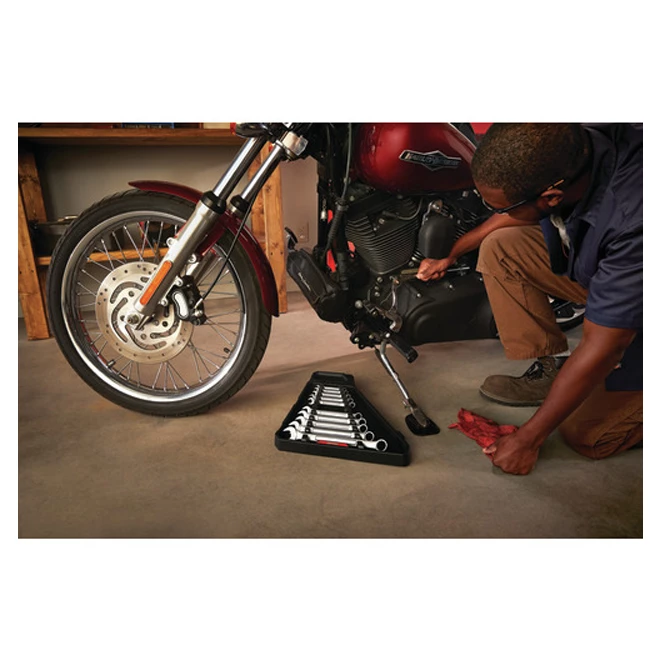 CRAFTSMAN Ensemble de clés combinées, SAE, 11 pièces 3 CRAFTSMAN Ensemble de clés combinées, SAE, 11 pièces – Image 3