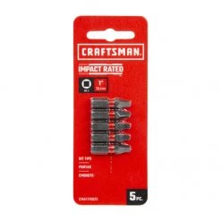 Embouts de tournevis Craftsman, carré no 2, 1 po, paquet de 5 5 Embouts de tournevis Craftsman, carré no 2, 1 po, paquet de 5 -CRAFTSMAN Soldes Magasin 00276736c L