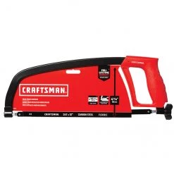 CRAFTSMAN Scie à métaux à cadre solide, 12'', rouge et noir 5 CRAFTSMAN Scie à métaux à cadre solide, 12'', rouge et noir -CRAFTSMAN Soldes Magasin 00276747c L