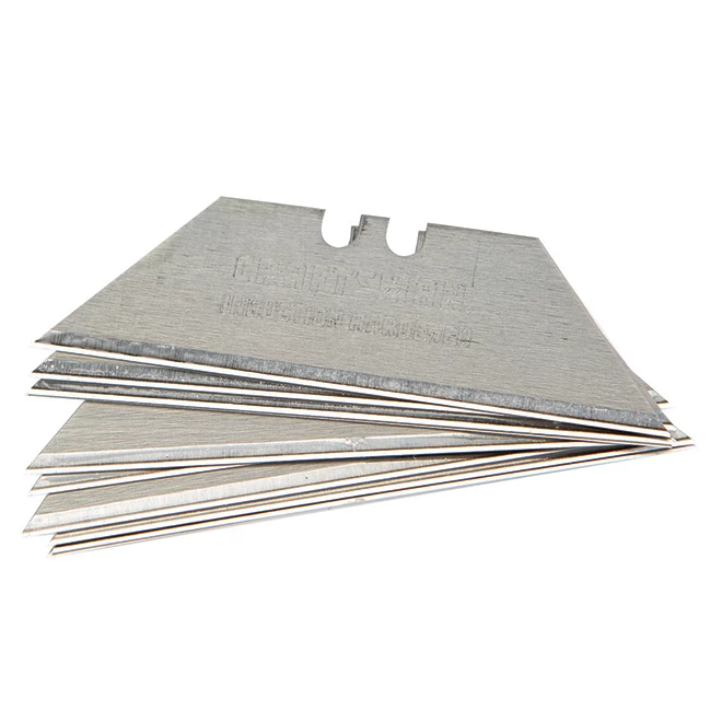 Lame utilitaire de rechange Craftsman, robuste, acier trempé, 10/paquet 1 Lame utilitaire de rechange Craftsman, robuste, acier trempé, 10/paquet