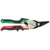Cisailles de type aviation Craftsman, 10 po, coupe droite, rouge et vert