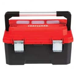CRAFTSMAN Coffre à outils à fenêtres, portatif, 20", plastique et métal