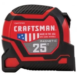 CRAFTSMAN Ruban à mesurer, PRO-X, 1,25'' X 25', magnétique