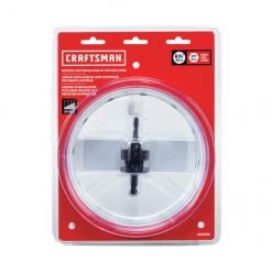 Scie emporte-pièce pour luminaire de Craftsman, 6 po dia, arbre, carbure -CRAFTSMAN Soldes Magasin 00276833c L
