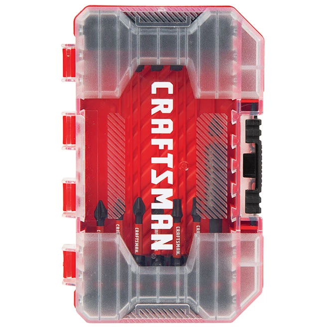 Jeu d'embouts de tournevis Impact Rated de Craftsman, 29 pièces, étui de protection rigide, tige hexagonale 3 Jeu d'embouts de tournevis Impact Rated de Craftsman, 29 pièces, étui de protection rigide, tige hexagonale – Image 3