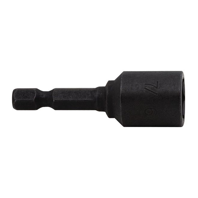 Tournevis à douille Impact Rated de Craftsman, 1 7/8 po x 7/16 po, acier rapide à l'oxyde noir 1 Tournevis à douille Impact Rated de Craftsman, 1 7/8 po x 7/16 po, acier rapide à l'oxyde noir