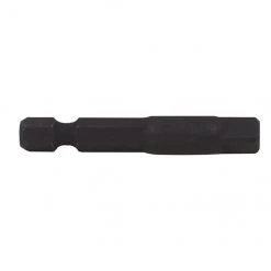 Adaptateur de douille à percussion Craftsman, 1/4 po dia x 2 po L., tige hexagonale, noir