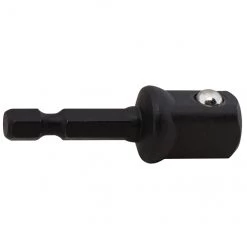 Adaptateur douille à percussion Craftsman, 1/2 po dia x 2 po L., tige hexagonale, acier
