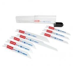 Lames de scie alternative Craftsman, bimétal, haute durabilité, ensemble de 9