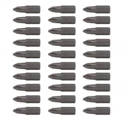 Jeu d'embouts de tournevis Craftsman, cruciforme no 2, 1 po, acier S2, paquet de 30