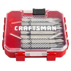 Jeu d'embouts de tournevis Craftsman, cruciforme no 2, 2 po, acier, paquet de 15