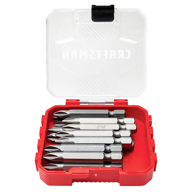 Jeu d'embouts de tournevis Craftsman, cruciforme no 2, 2 po, acier, paquet de 15 2 Jeu d'embouts de tournevis Craftsman, cruciforme no 2, 2 po, acier, paquet de 15 – Image 2