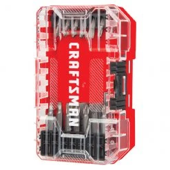 Ensemble de têtes de tournevis 19 pièces Craftsman, usinage CNC, bout hexagonal, boîter de rangement -CRAFTSMAN Soldes Magasin 00276889c L