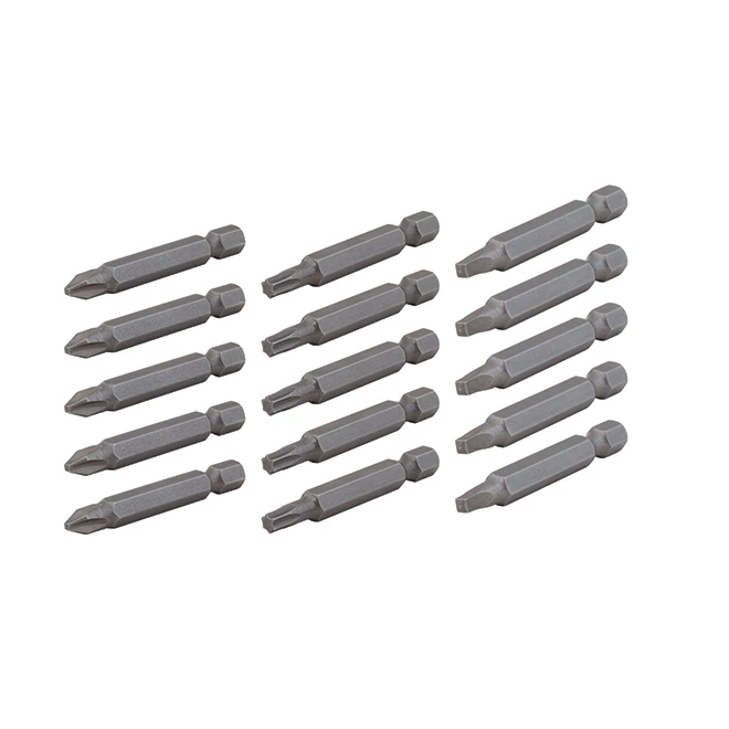 Jeu d'embouts de tournevis Craftsman, 15 pièces, types assortis, 2 po, acier 2 Jeu d'embouts de tournevis Craftsman, 15 pièces, types assortis, 2 po, acier – Image 2