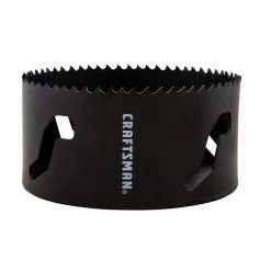 Scie-cloche Craftsman, 4 po dia, bimétallique, sans arbre, noire