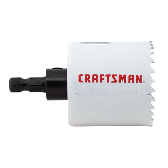 Scie-cloche économique Craftsman, 2 po dia, bimétallique, avec arbre, universelle 1 Scie-cloche économique Craftsman, 2 po dia, bimétallique, avec arbre, universelle