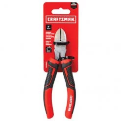 CRAFTSMAN Pince diagonale coupante, 6", acier, rouge et noir -CRAFTSMAN Soldes Magasin 00276936c L