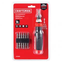 CRAFTSMAN Tournevis de précision, embouts multiples, 12-en-1 -CRAFTSMAN Soldes Magasin 00276946c L