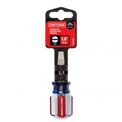 CRAFTSMAN Tournevis plat en acier, 1/4" x 1-1/2", bleu et rouge 5 CRAFTSMAN Tournevis plat en acier, 1/4" x 1-1/2", bleu et rouge -CRAFTSMAN Soldes Magasin 00276973c L