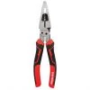 CRAFTSMAN Outil multifonction, acier, 6 en 1, 8", rouge et noir