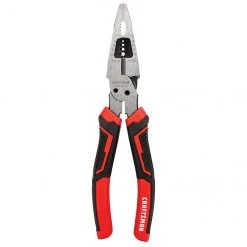 CRAFTSMAN Outil multifonction, acier, 6 en 1, 8", rouge et noir