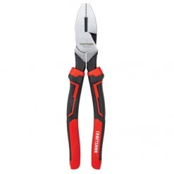 CRAFTSMAN Pinces d'électricien, acier, 9,5", rouge et noir