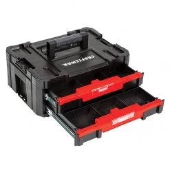 CRAFTSMAN Unité de rangement pour outils à deux tiroirs, noir et rouge -CRAFTSMAN Soldes Magasin 00276990c L