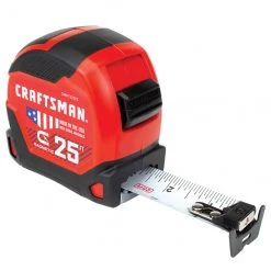 CRAFTSMAN Ruban à mesurer magnétique, PRO-11, 1,25'' x 25', rouge -CRAFTSMAN Soldes Magasin 00276998c L